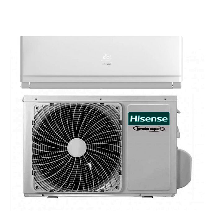 Hisense Split 9.000 Btu Inverter - As-09Tr4Syddk03A - R410 - FaÇade Blanche